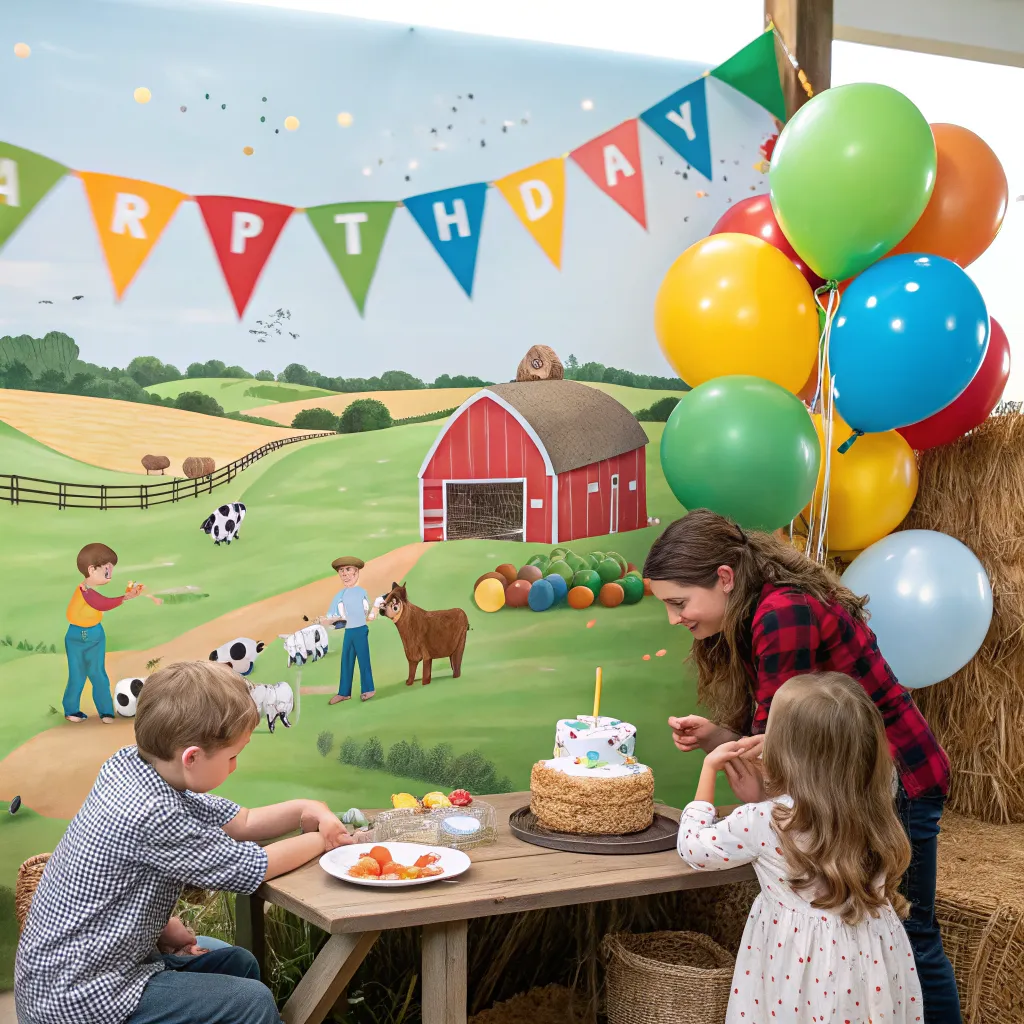 Farm Birthday Celebration